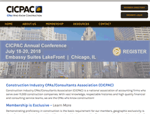 Tablet Screenshot of cicpac.com